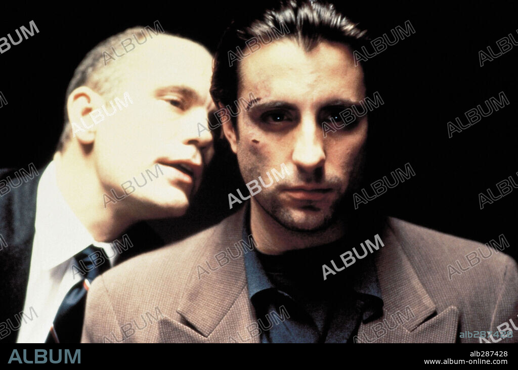 ANDY GARCIA and JOHN MALKOVICH in JENNIFER 8, 1992, directed by BRUCE ROBINSON. Copyright PARAMOUNT PICTURES / MORTON, MERRICK.