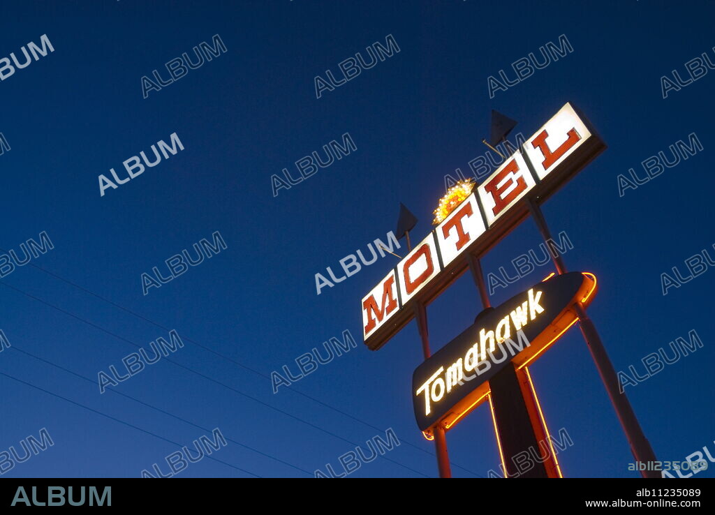 Tomahawk Motel, Cortez, Colorado, United States of America, North America.