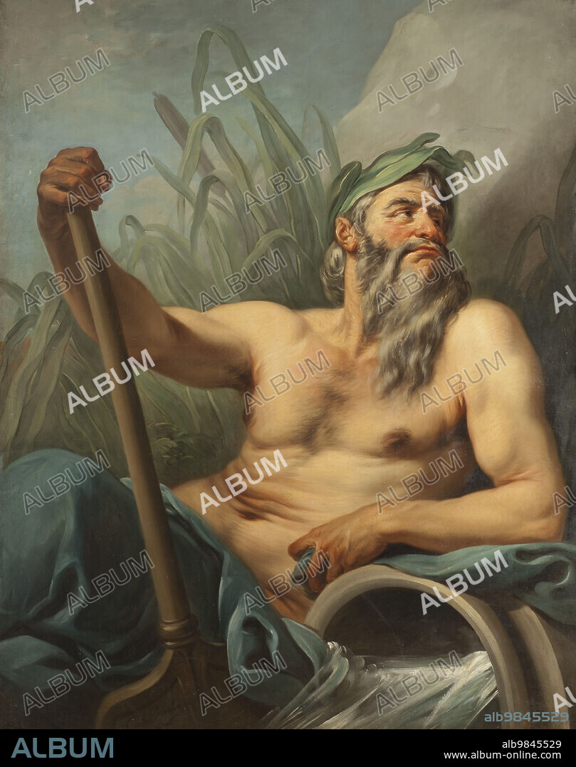 CARLE VAN LOO. River God, mid-18th century.
