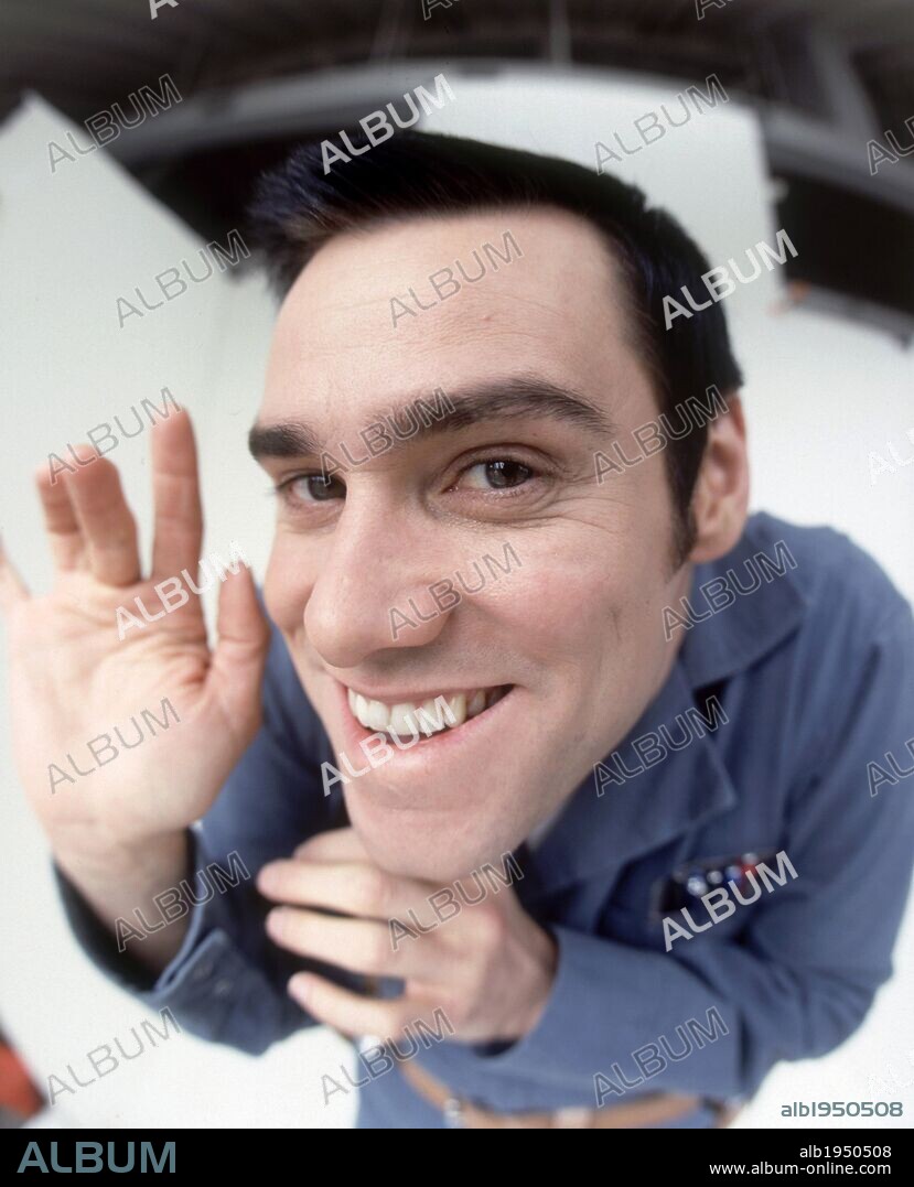 JIM CARREY en UN LOCO A DOMICILIO, 1996 (THE CABLE GUY), dirigida por BEN STILLER. Copyright COLUMBIA TRI STAR.