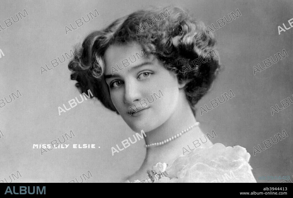 Lily Elsie (1886-1962), English actress, early 20th century.