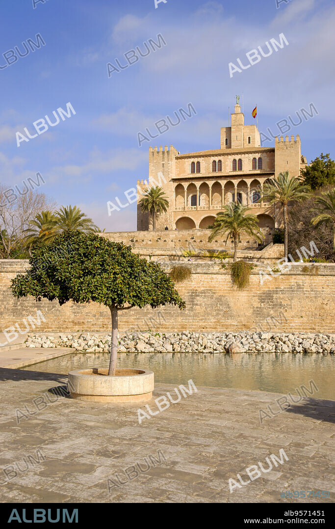 Almudaina Royal Palace, 13th-21st centuries. Palma, Mallorca, Balearic Islands, Spain.