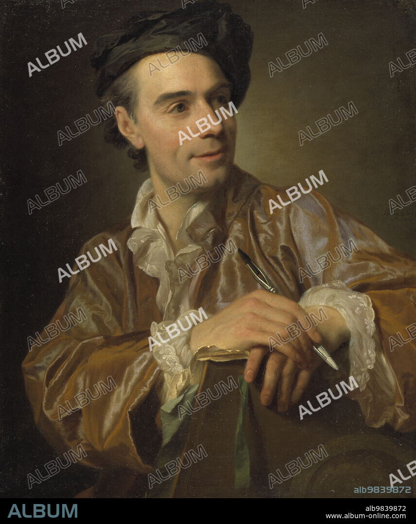 ALEXANDER ROSLIN. The French Painter Claude Joseph Vernet, 1767.