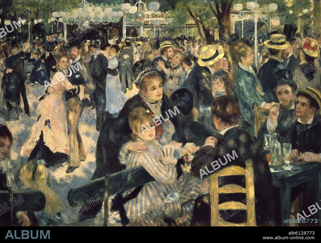 AUGUSTE RENOIR. LE MOULIN DE LA GALETTE, 1876, O/L 131x175.