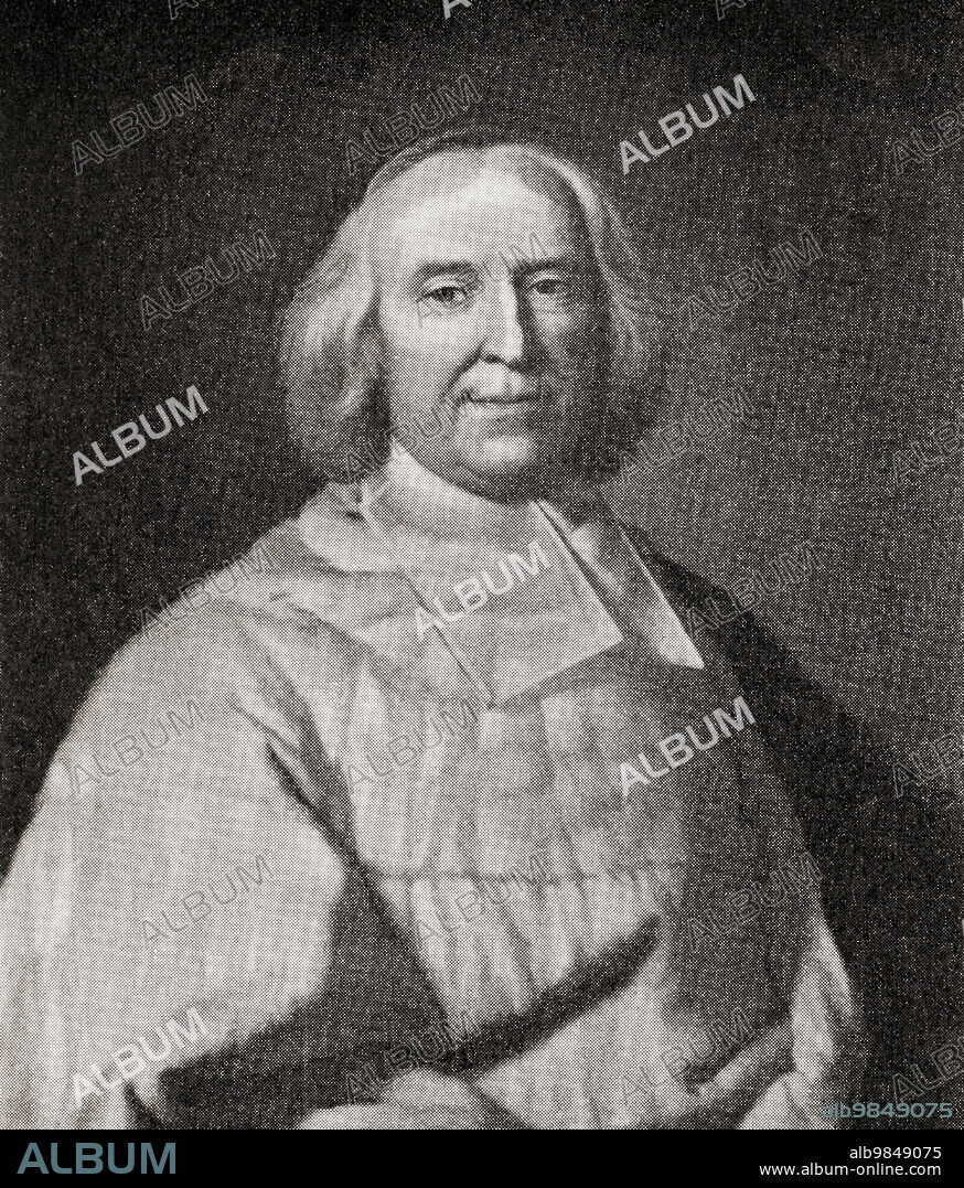 AndrÃƒÂ©-Hercule de Fleury, Bishop of FrÃƒÂ©jus, 1653 Ã¢â‚¬â€œ 1743. French cardinal and chief minister of Louis XV. From Hutchinson's History of the Nations, published 1915.