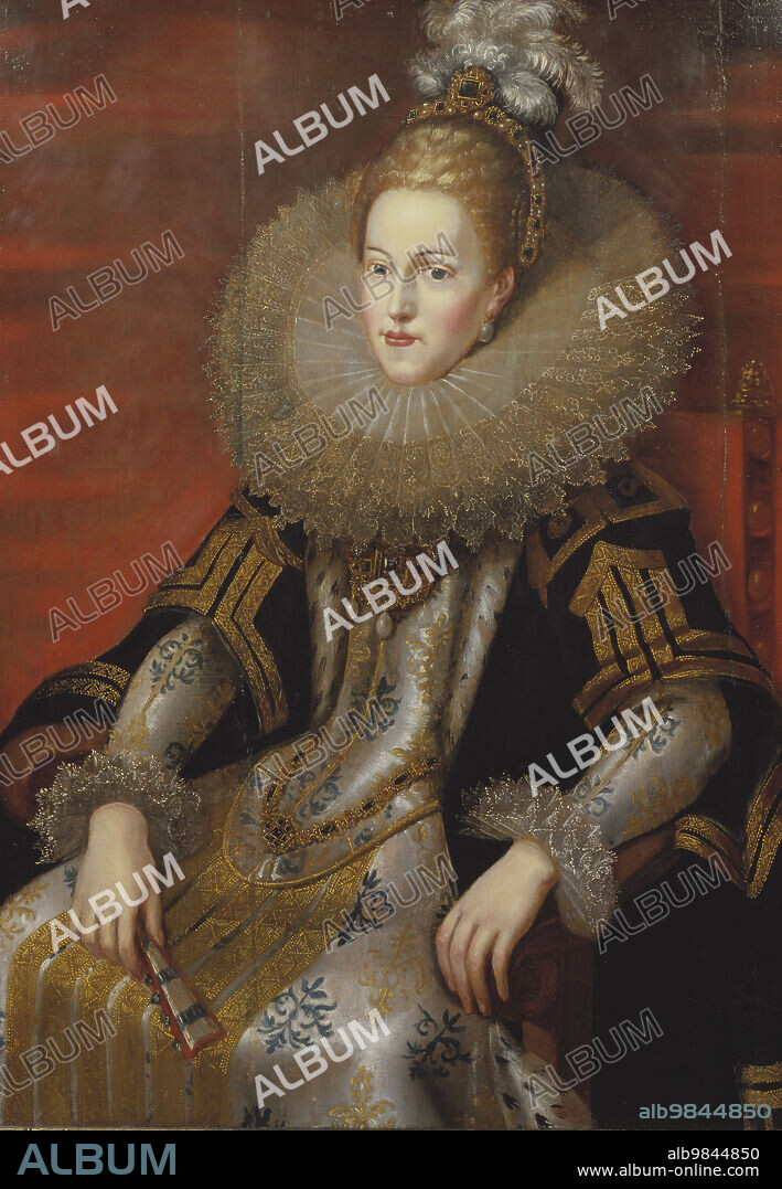 ANON. Isabella Klara Eugenia, 1566-1633, Princess of Spain, Archduchess of Austria, Unknown date.