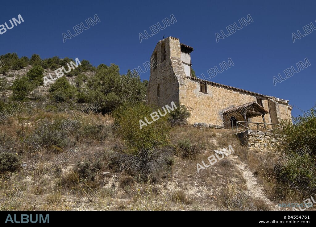 ermita de Nuestra Señora del Valle, Muriel de la Fuente, Soria, Comunidad Autónoma de Castilla, Spain, Europe.