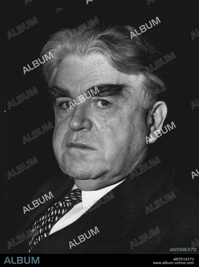 John Llewellyn Lewis Labor Leader, Born: Lucas, Iowa, Feb. 12, 1880.Educated: Public SchoolsLegislative Argent, United Mine Workers of America, 1909-11Representative, American Federation of Labor, 1911-17.Vice President, UMWA, 1917-18 Acting President, UMWA, 1919; President since 1920 Member Labor Advisory board and National Labor Board of NRAFormerly President, Congress of Industrial Organizations. November 18, 1946. (Photo by Wide World Photos).