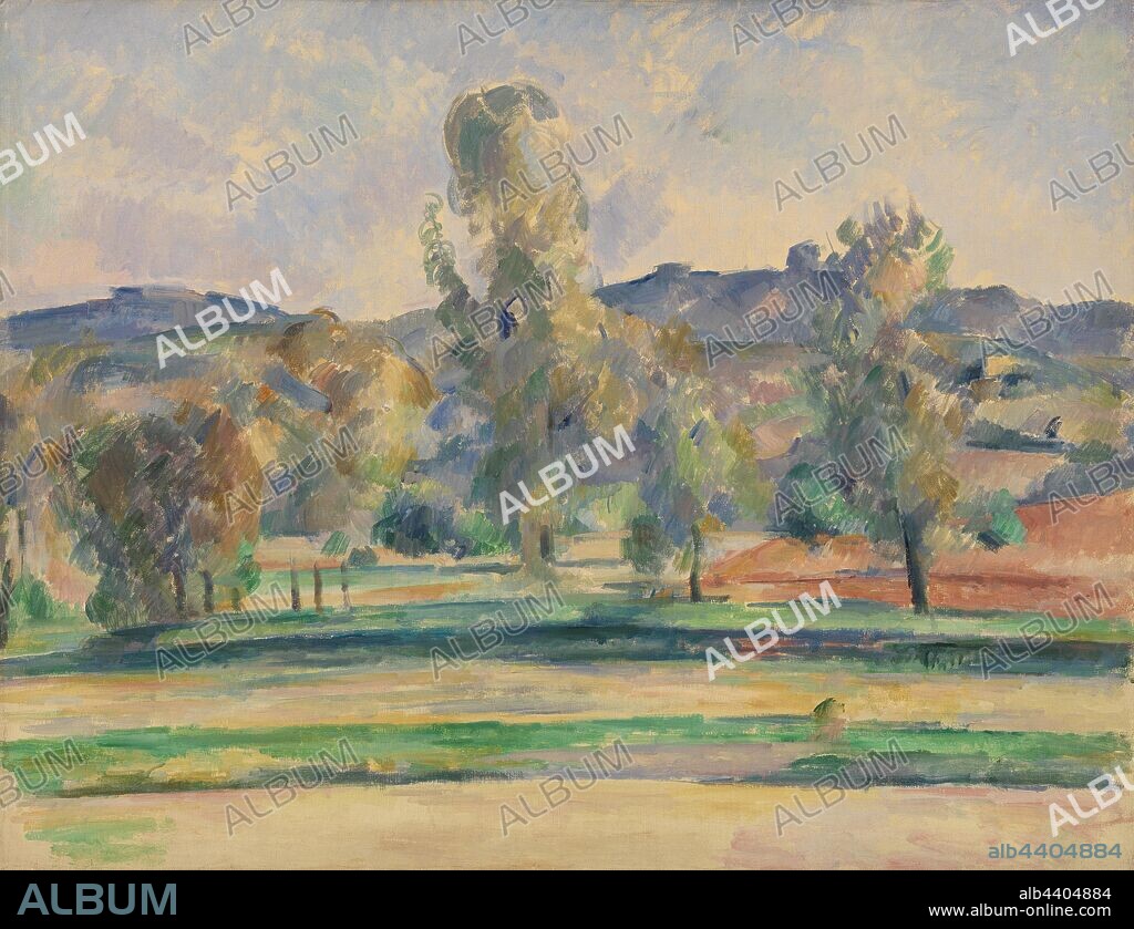 Paul Cézanne: Autumn Landscape (Paysage d'automne), Paul Cézanne, 1883–1885, Oil on canvas, Overall: 24 7/16 × 31 11/16 in. (62 × 80.5 cm).