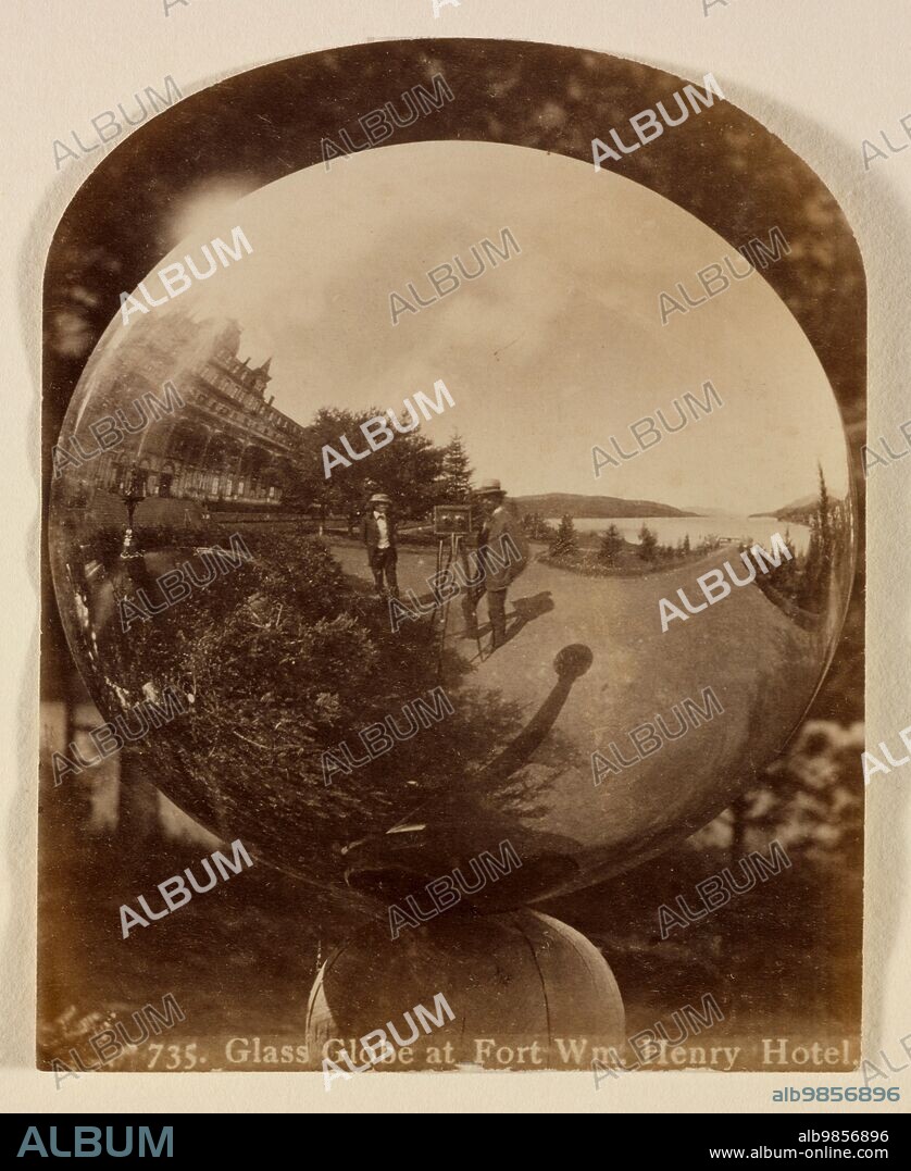 SENECA RAY STODDARD. Glass Globe at Fort William Henry Hotel, New York, c.1885.