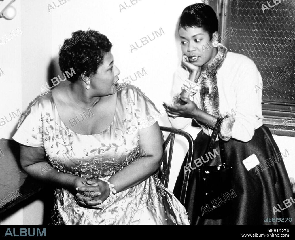 Ella Fitzgerald con Sarah Vaughn.