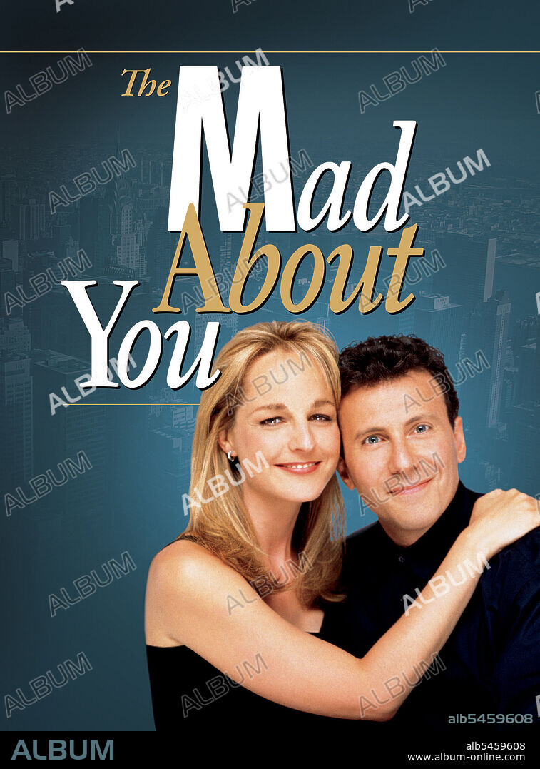 HELEN HUNT and PAUL REISER in MAD ABOUT YOU, 1992, directed by BARNET KELLMAN, DAVID STEINBERG, MICHAEL LEMBECK and THOMAS SCHLAMME. Copyright TRI STAR TELEVISION.