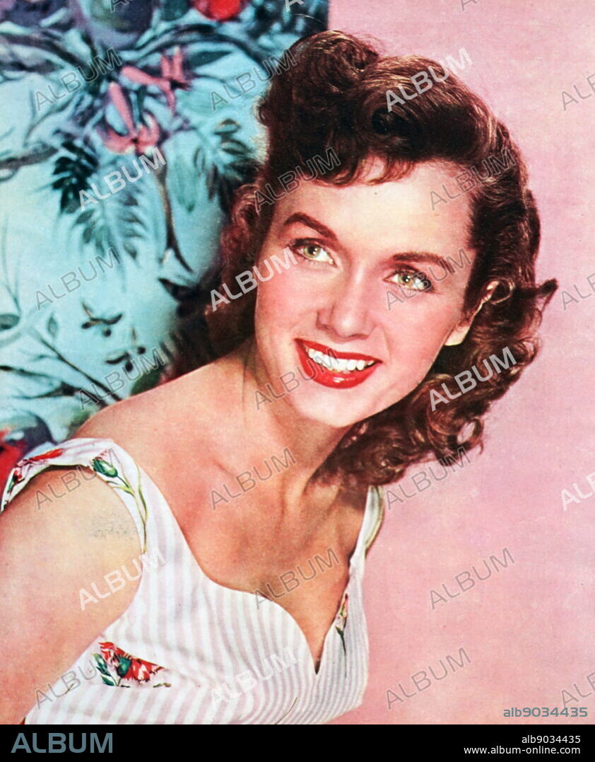 Photograph of Debbie Reynolds (1932-2016) an American actress, singer, and businesswoman.
