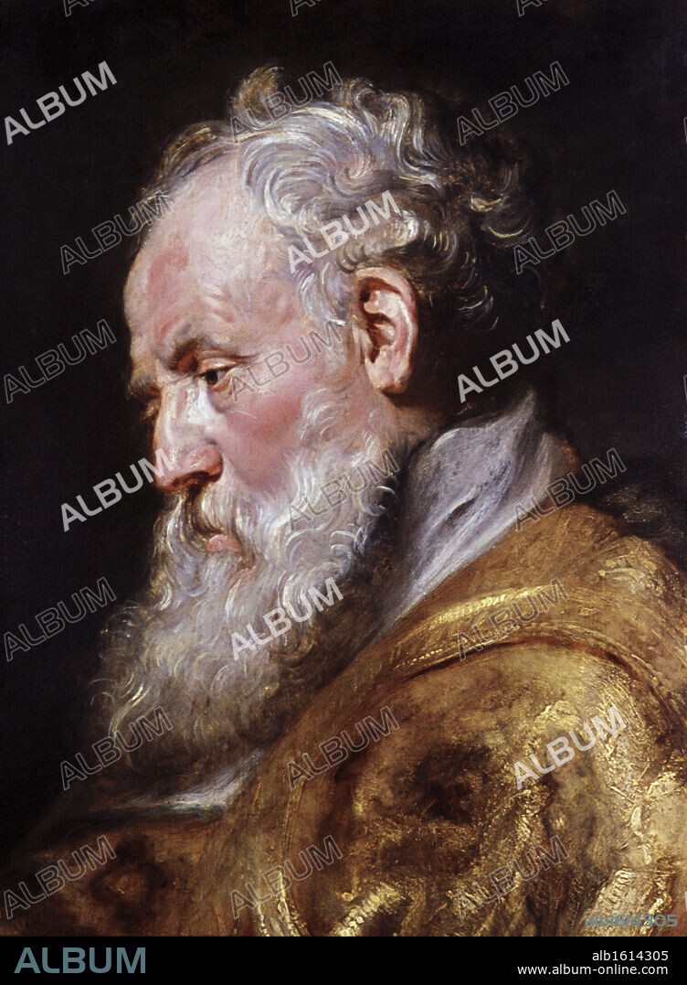 Saint Ambrose  Peter Paul Rubens (1577-1640/Flemish)  Oil on Canvas.