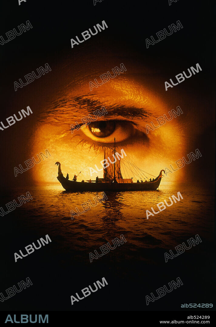 Poster of THE 13TH WARRIOR, 1999, directed by JOHN MCTIERNAN and MICHAEL CRICHTON. Copyright TOUCHSTONE PICTURES.
