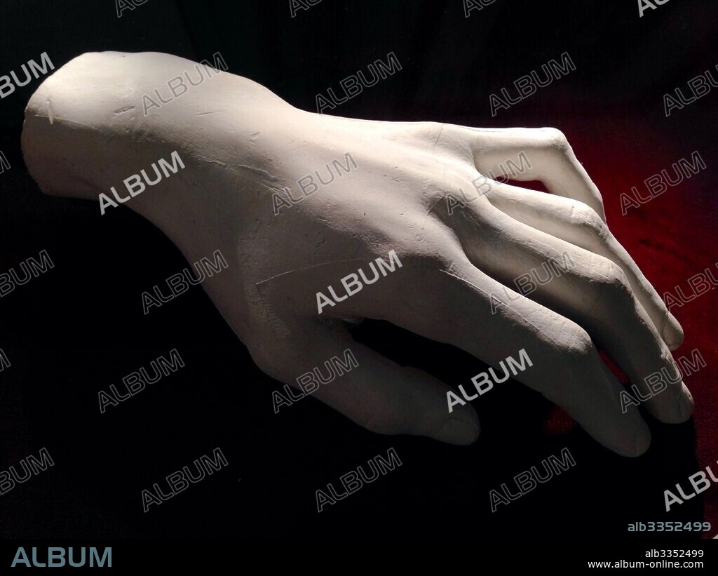 AUGUSTE CLESINGER. Frédéric Chopin's left hand.