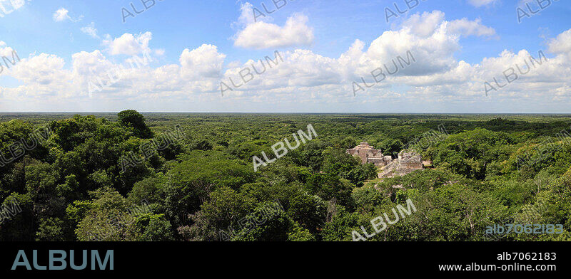 CHRISTOPHE MISTRAL. The Maya archaeological site of Ek' Balam (Yucatan, Mexico). In 2013.