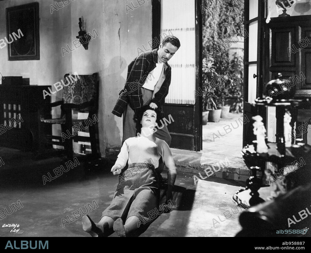 ERNESTO ALONSO in THE CRIMINAL LIFE OF ARCHIBALDO DE LA CRUZ, 1955 (ENSAYO DE UN CRIMEN), directed by LUIS BUÑUEL. Copyright ALIANZA CINEMATOGRAFICA, S.A.