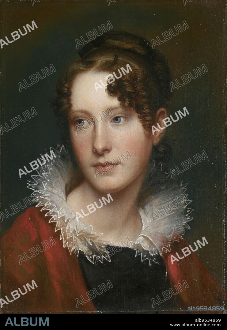 REMBRANDT PEALE. Portrait of Rosalba Peale. oil on canvas. Date: ca. 1820.