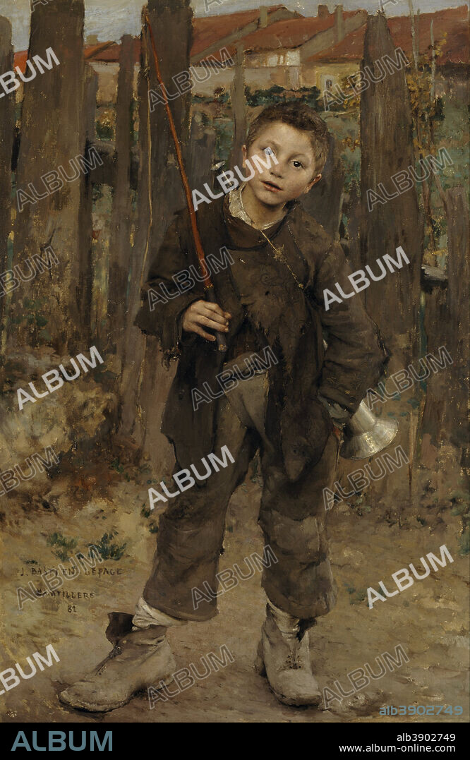 JULES BASTIEN-LEPAGE. Pas Mèche (Nothing Doing). Date/Period: 1882. Painting. Oil on canvas. Height: 1,321 mm (52 in); Width: 895 mm (35.23 in).