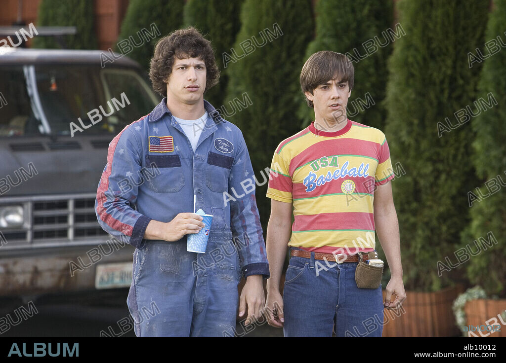 ANDY SAMBERG und JORMA TACCONE in HOT ROD, 2007, unter der Regie von AKIVA SCHAFFER. Copyright PARAMOUNT PICTURES / DITTIGER, JAMES.