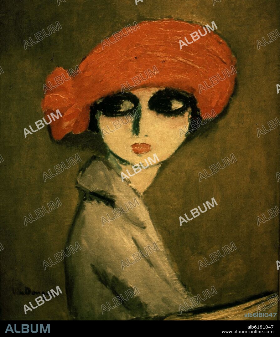 KEES VAN DONGEN. The Corn Poppy - 1919 - 54,6x45,7 cm - oil on canvas.