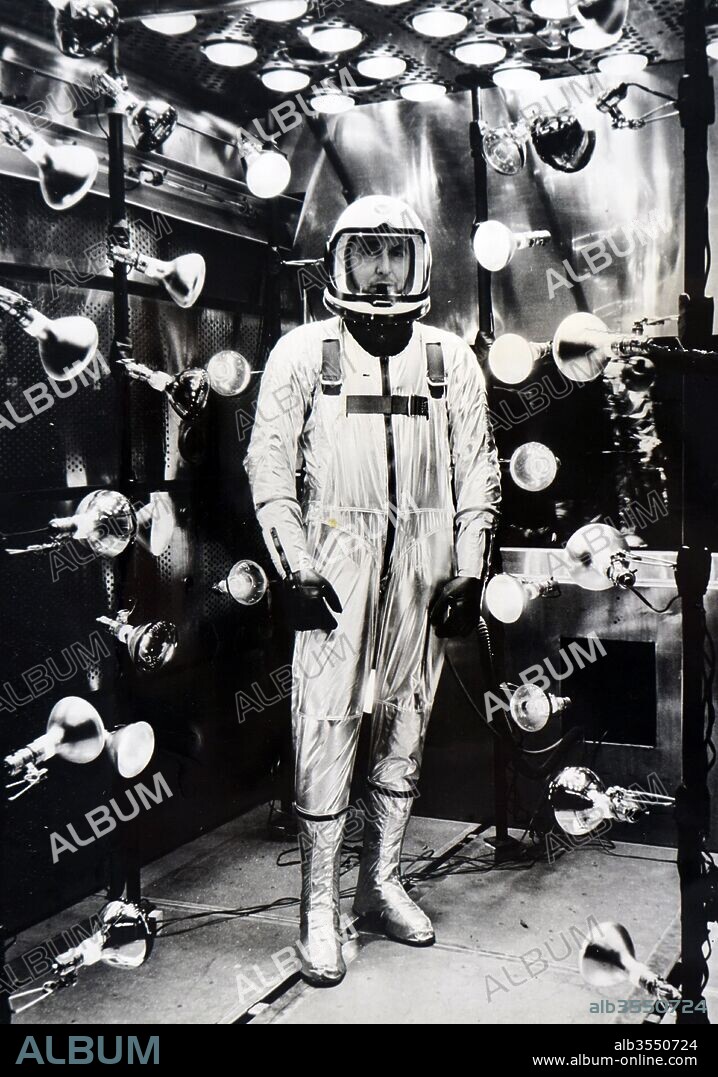 Photograph of Albert Scott Crossfield (1921-2006) an American naval officer and test pilot. In 1953, he became the first pilot to fly at twice the speed of sound. Dated 20th century.
