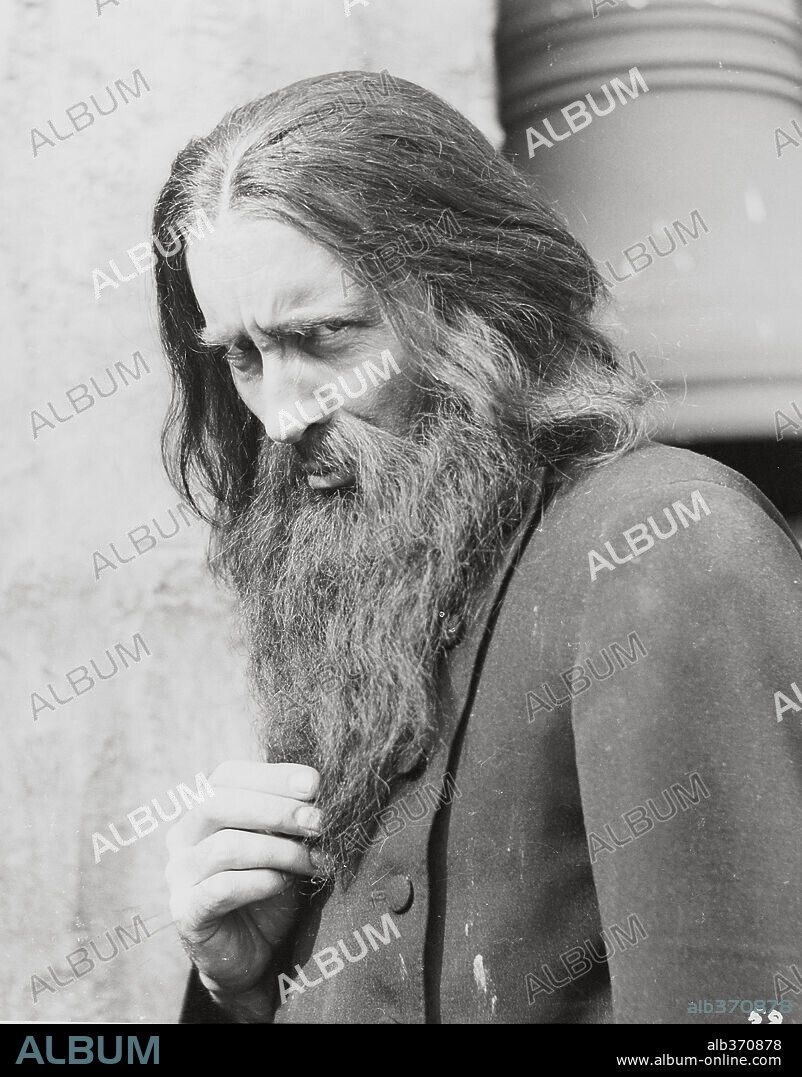 CHRISTOPHER LEE in RASPUTIN: THE MAD MONK, 1966. Copyright HAMMER.