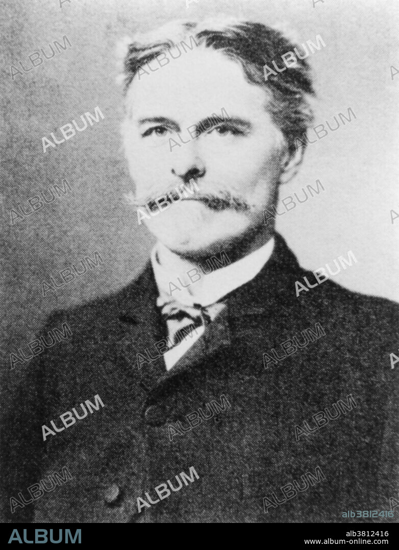 Edward Drinker Cope (July 28, 1840 - April 12, 1897) was an American paleontologist and comparative anatomist, as well as a noted herpetologist and ichthyologist. He was a child prodigy interested in science and published his first scientific paper at the age of nineteen. He made regular trips to the American West prospecting in the 1870s and 1880s, often as a member of United States Geological Survey teams. A personal feud between Cope and paleontologist Othniel Charles Marsh led to a period of intense fossil-finding competition now known as the Bone Wars. scientific pursuits nearly bankrupted him, his contributions helped to define the field of American paleontology. He was a prodigious writer, with 1,400 papers published over his lifetime, although his rivals debated the accuracy of his rapidly published works. He discovered, described, and named more than 1,000 vertebrate species including hundreds of fishes and dozens of dinosaurs. His proposals on the origin of mammalian molars and for the gradual enlargement of mammalian species over geologic time (Cope's rule) are notable among his theoretical contributions. He died in 1897 at the age of 56 of unidentified causes.