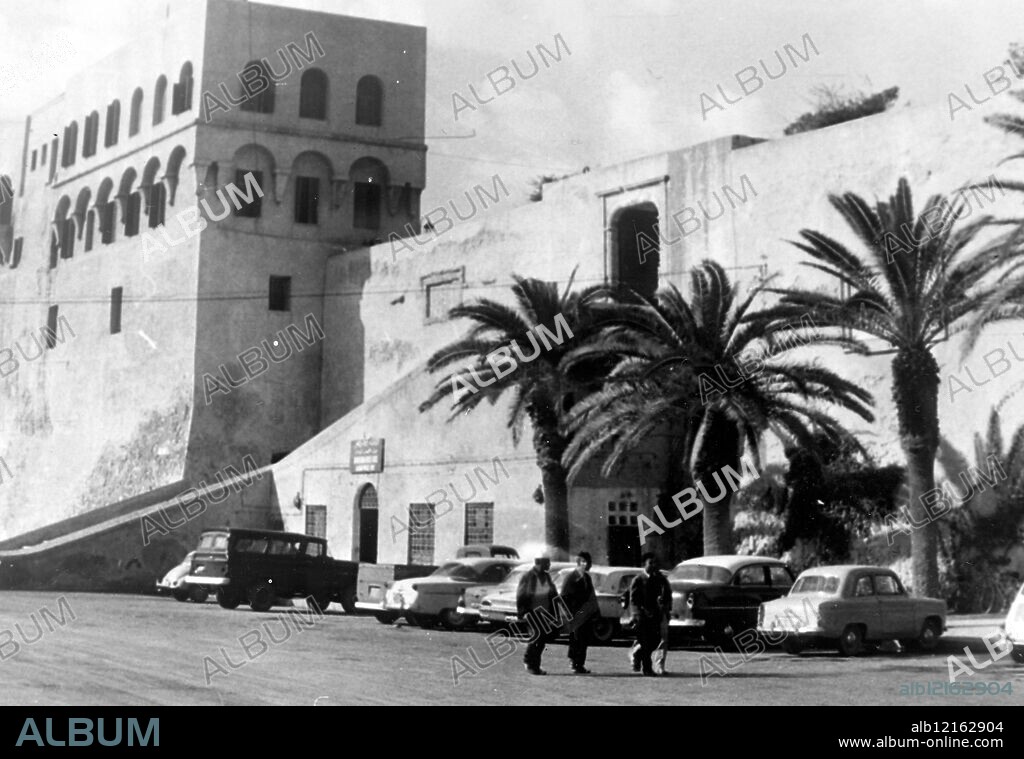 RED CASTLE IN TRIPOLI, LIBYA ;. 5 DECEMBER 1962.