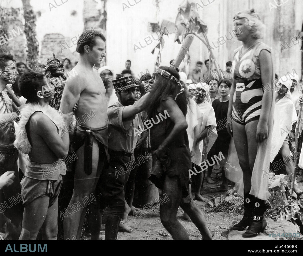 HERMAN BRIX in TARZAN: THE TARZAN: NEW ADVENTURES OF TARZAN, 1935 (THE NEW ADVENTURES OF TARZAN), directed by EDWARD KULL and WILBUR MCGAUGH.