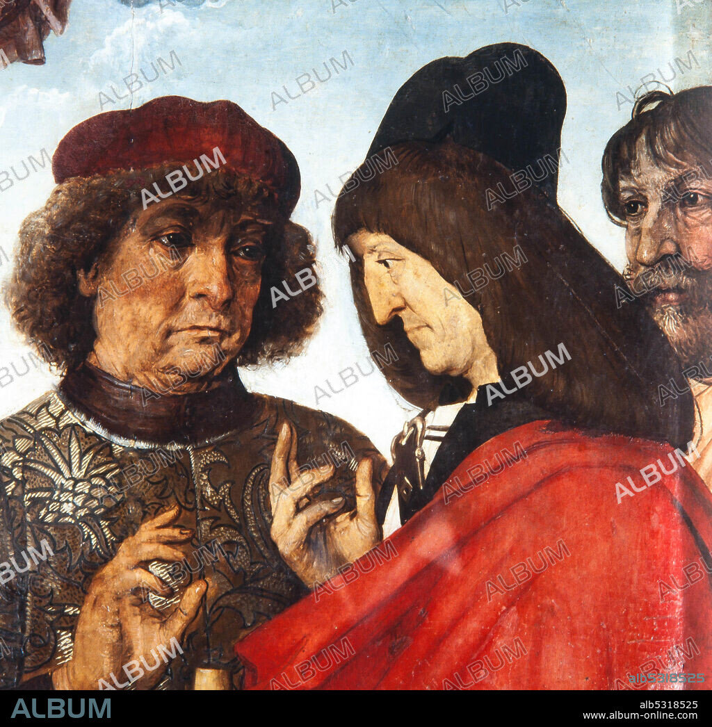 AYNE BRU. Aine Bru / 'Martirio de san Cucufate' (detalle), 1502-1507, Óleo sobre tabla, 164 x 133 cm.