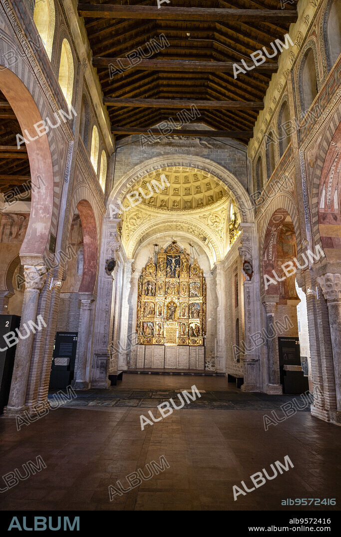 museum of the Councils and the Visigoth Culture, Church of San Román, first mudéjar toledano (S. XIII), Toledo, Castilla-La Mancha, Spain.