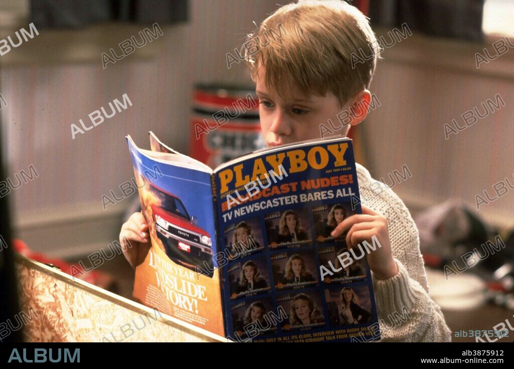 MACAULAY CULKIN en SOLO EN CASA, 1990 (HOME ALONE), dirigida por CHRIS COLUMBUS. Copyright 20TH CENTURY FOX.