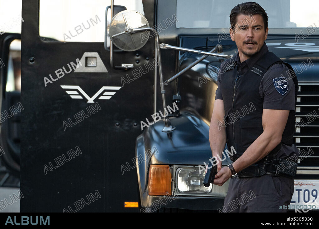 JOSH HARTNETT en DESPIERTA LA FURIA, 2021 (WRATH OF MAN), dirigida por GUY RITCHIE. Copyright Metro-Goldwyn-Mayer (MGM).