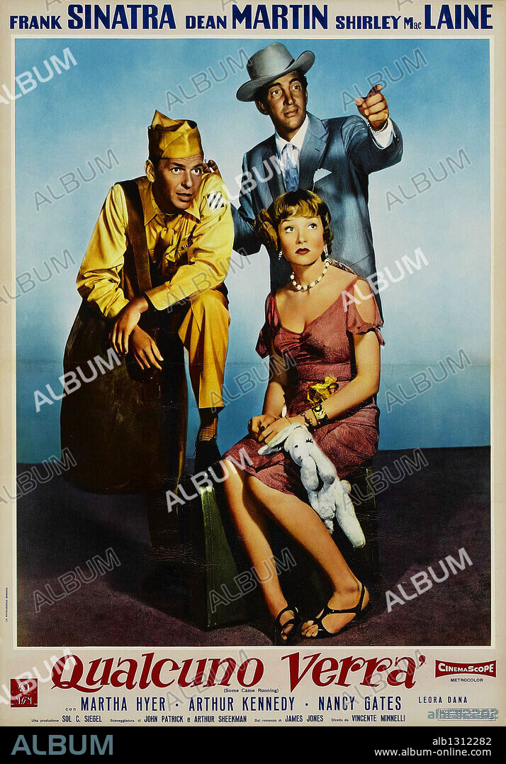 Poster of SOME CAME RUNNING, 1958, directed by VINCENTE MINNELLI. Copyright M.G.M.