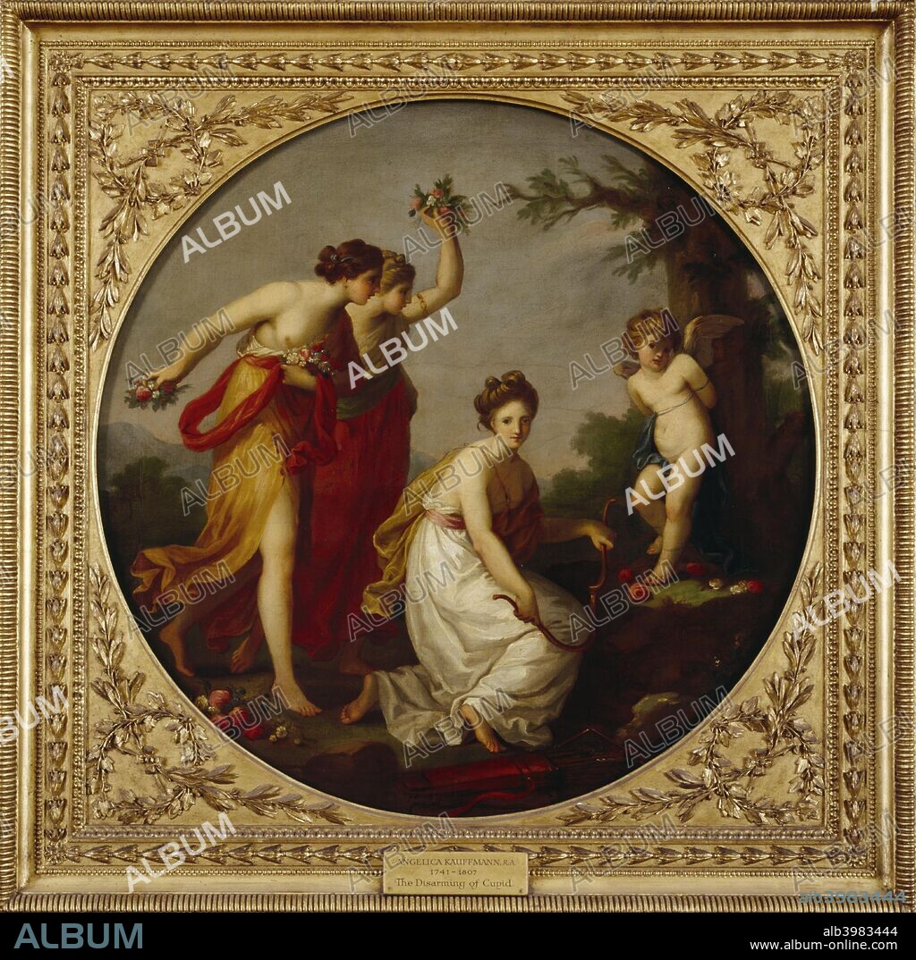 'The Disarming of Cupid', c1800. Painting in Kenwood House, London. From the Iveagh Bequest.