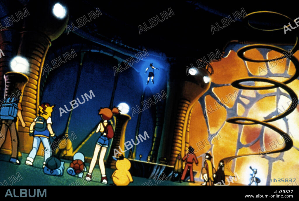 POKEMON THE FIRST MOVIE: MEWTWO STRIKES BACK, 1999, réalisé par KUNIHIKO YUYAMA. Copyright 4 KIDS ENTERTAINMENT.