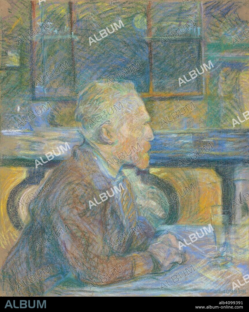 HENRI TOULOUSE-LAUTREC. Vincent van Gogh. Date: 1887, Paris. Dimensions: 57 cm x 46 cm, 64 cm x 56 cm.