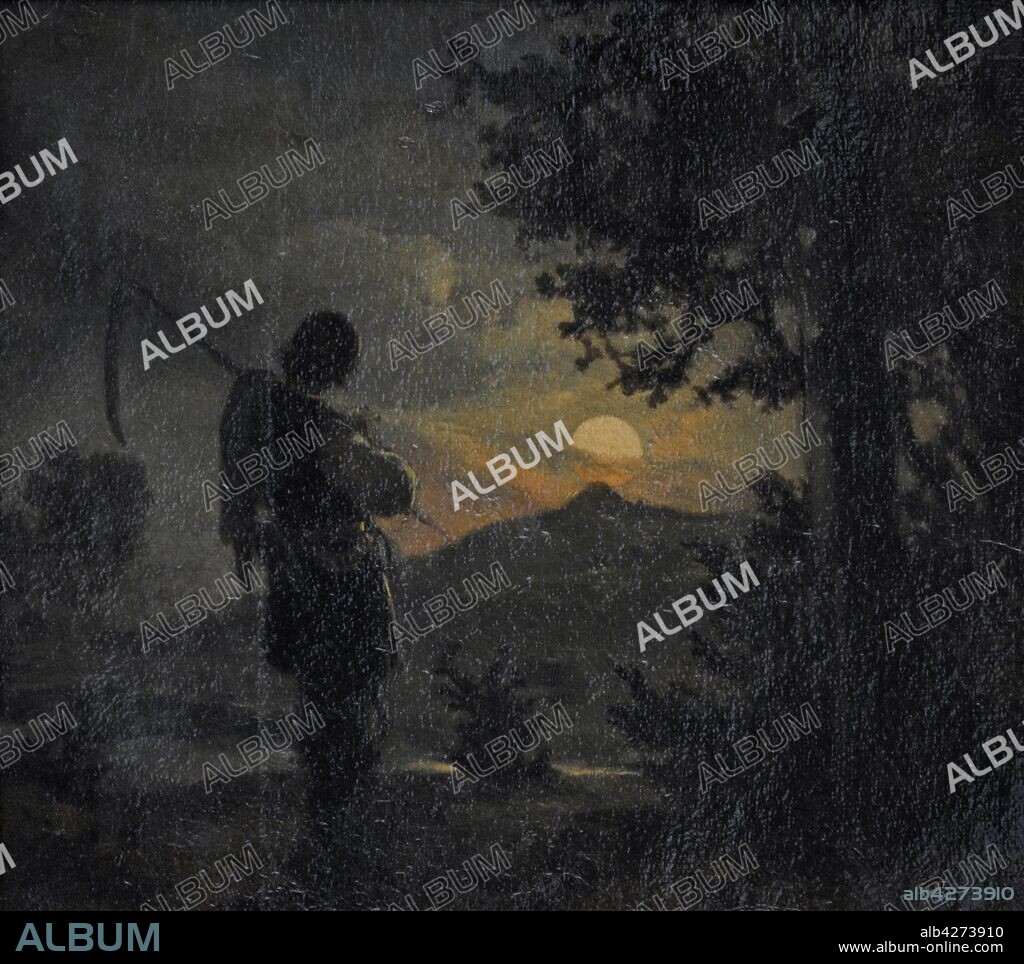 Aleksander Kotsis (1836-1877). Pintor polaco. Labrador, hacia 1862. Galería de Arte Polaco del siglo XIX (Lonja de los Paños, Sukiennice). Museo Nacional de Cracovia. Polonia.