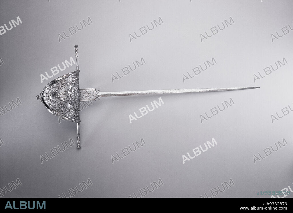 Parrying Dagger (Left Hand Dagger), Italian, third quarter 17th century, Forged and carved steel, Made in Italy, Europe, Arms & armor, 25 5/8 x 11 1/2 x 3 1/8 in. (65.1 x 29.2 x 7.9 cm).