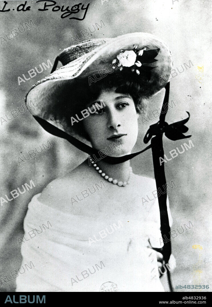 Portrait de Liane de POUGY (1869-1950). Photographie Reutlinger (1863-1937). Credit : Collection CL/KHARBINE-TAPABOR.