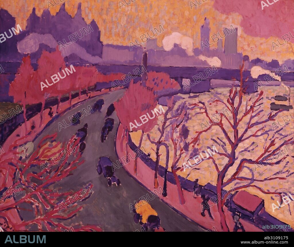 ANDRÉ DERAIN. El puente de Westminster/1906.