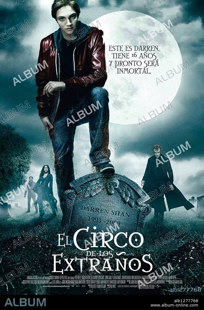 Poster of CIRQUE DU FREAK, 2009 (CIRQUE DU FREAK: THE VAMPIRE'S ASSISTANT), directed by PAUL WEITZ. Copyright Donners company/universal pictures.