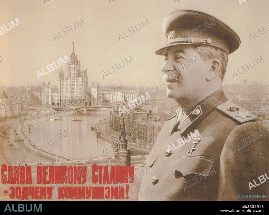 KONSTANTIN KONSTANTINOVICH IVANOV. Glory to the Great Stalin, the Architect of Communism.