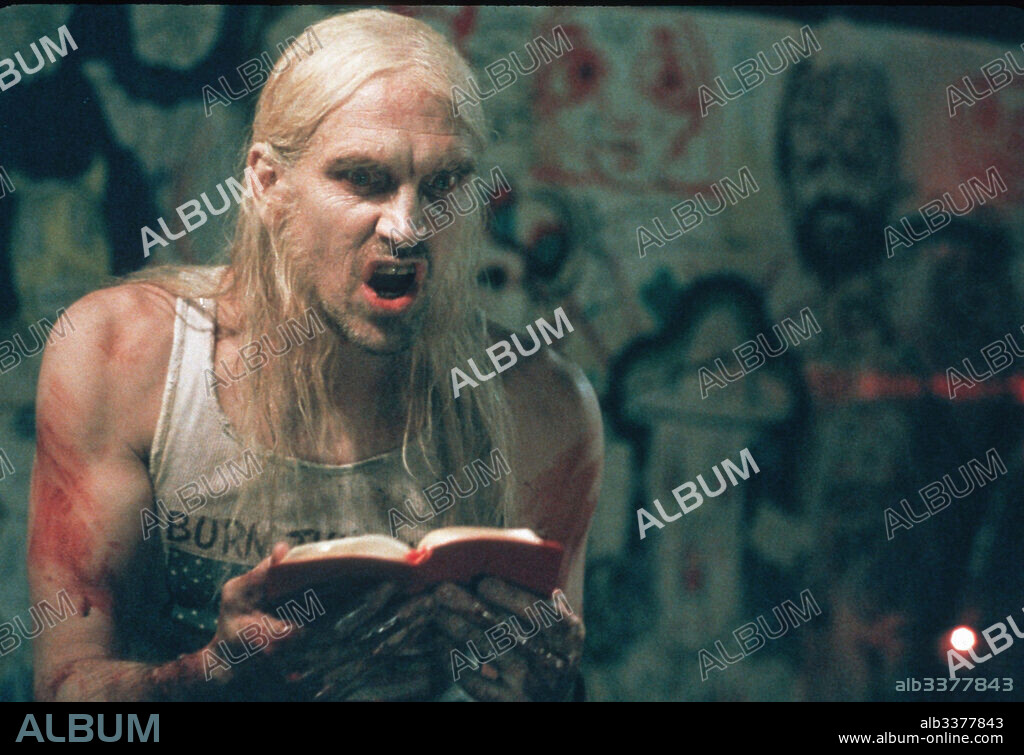 BILL MOSELEY en LA CASA DE LOS 1000 CADÁVERES, 2003 (HOUSE OF 1000 CORPSES), dirigida por ROB ZOMBIE. Copyright GOOD RIGHTS/GUN FOR HIRE/LIONS GATE FILMS.