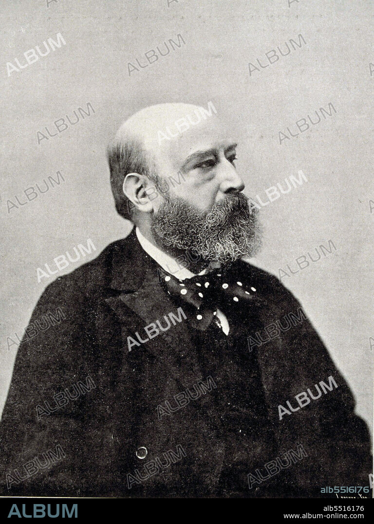 MORPHY , GUILLERMO. COMPOSITOR Y CRITICO MUSICAL ESPAÑOL.. MADRID 1836 - 1899. GRABADO RETRATO. ILUSTRACION ESPAÑOLA Y AMERICANA.