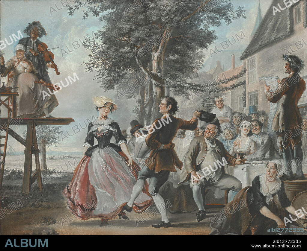 CORNELIS TROOST. The Wedding of Kloris and Roosje, c1720-1750.