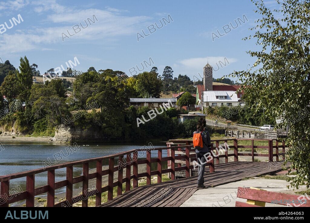Curaco de Vélez , Región de Los Lagos, isla de Quinchao,archipiélago de Chiloé ,provincia de Chiloé ,región de Los Lagos,Patagonia, República de Chile,América del Sur.