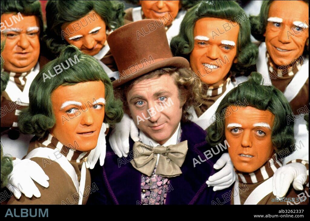 GENE WILDER. GENE WILDER, (born Jerome Silberman, June 11, 1933 - August 28, 2016) was an American stage and screen comic actor, screenwriter, film director, and author. He was known best for the lead role in the 1971 film 'Willy Wonka in Willy Wonka & the Chocolate Factory,' and the Mel Brooks comedies 'Blazing Saddles', and 'Young Frankenstein', which Wilder co-wrote, garnering the pair an Academy Award nomination for Best Adapted Screenplay. Wilder died at age 83 from complications from Alzheimer's disease. PICTURED: GENE WILDER as Willy Wonka, with extras playing Oompa Loompas, in a scene from the 1971 film 'Willy Wonka and the Chocolate Factory,' based on the children's classic by Roald Dahl. 15/06/1971